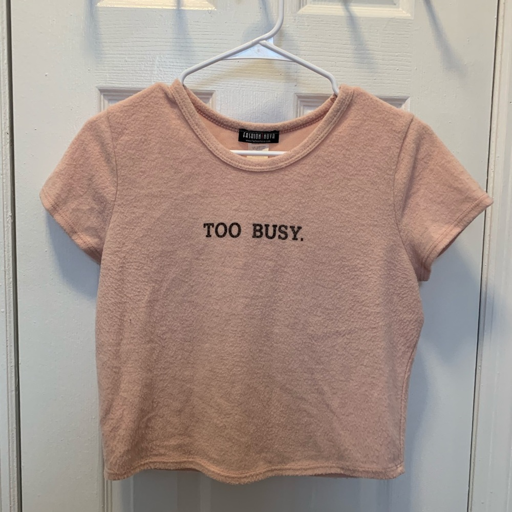 Fashion Nova Cropped Top